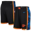 Män Oklahoma City Thunder Shorts Nike 2024-25 City Edition Swingman